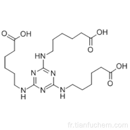 Acide hexanoïque, 6,6 &#39;, 6&#39; &#39;- (1,3,5-triazine-2,4,6-triyltriimino) tris- CAS 80584-91-4